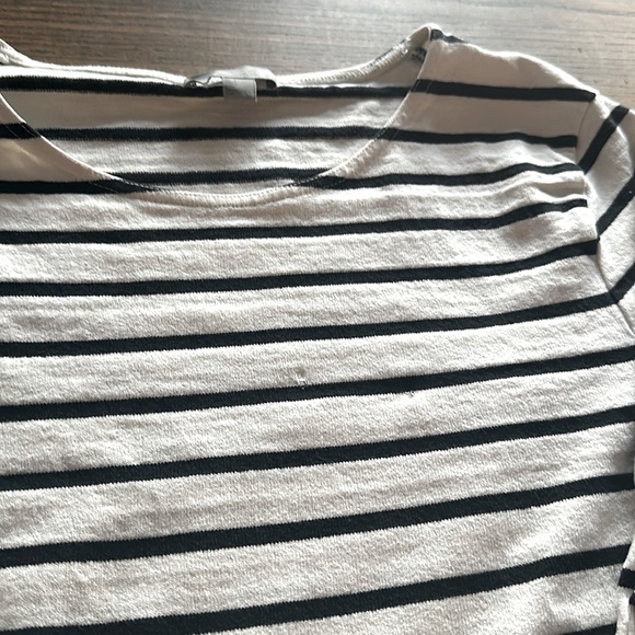 COS STRIPED LONG SLEEVE TOP  SMALL - Picture 8 of 10